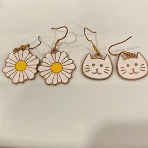 Colored earring that I made myself